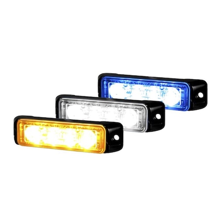 Hella Rectangular LED Red Blue White 5 Patterns One Lighthead H22899001